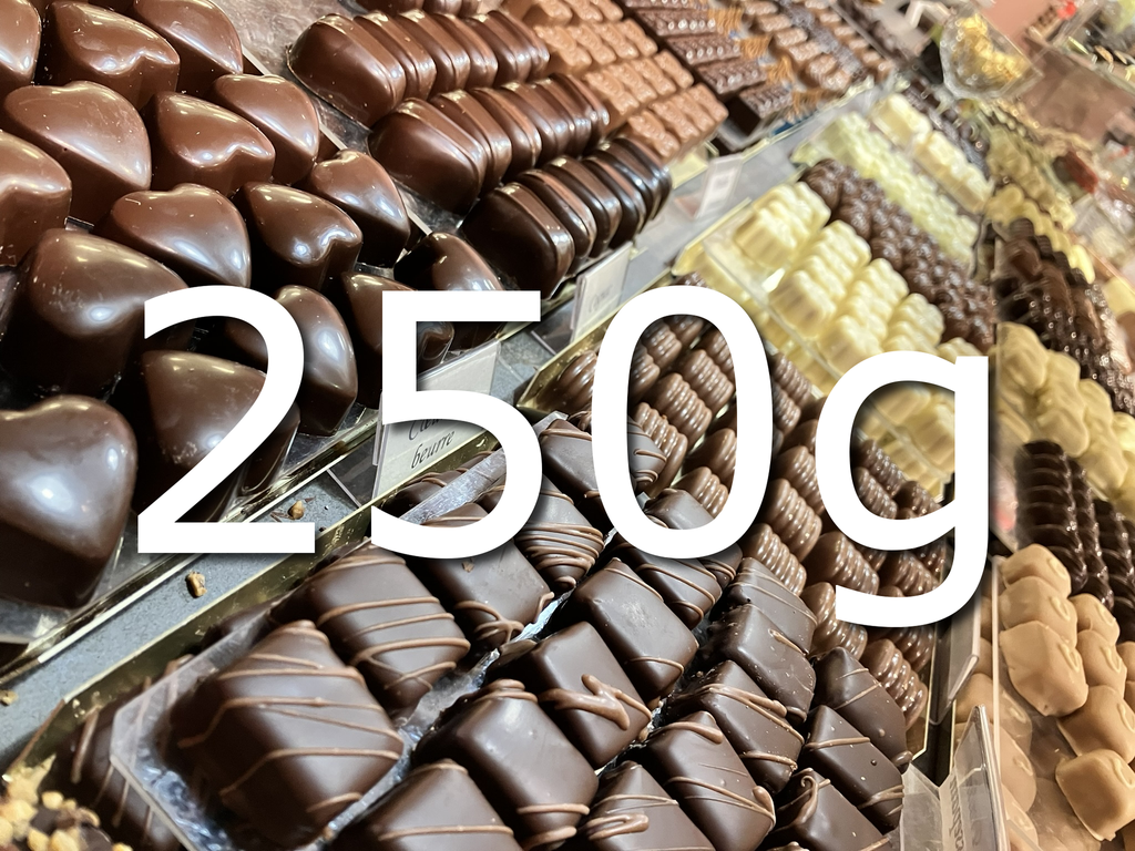 .Pralines en ballotin (0,250 Kg)